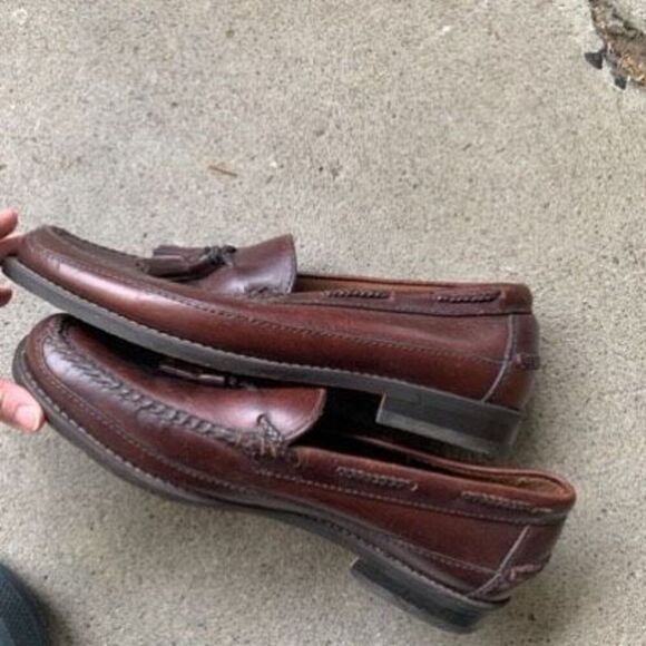 Johnston & Murphy Size 11W Brown Tassel Loafer Shoes 40102006603 Brazil main image 12